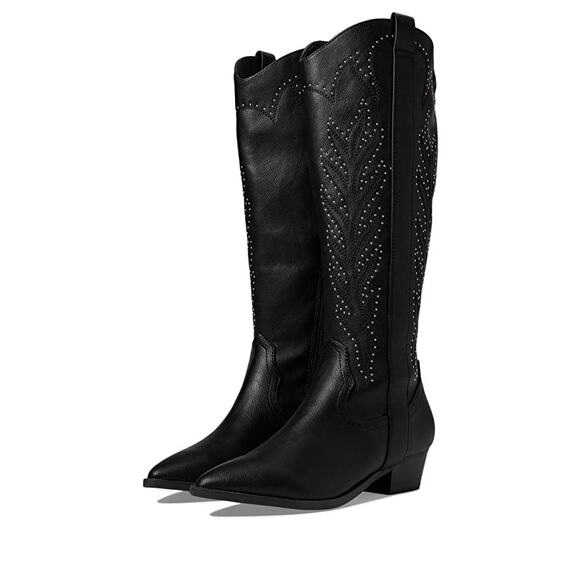 DV Dolce Vita Women's  Kitschy Western Style Tall Boots Size 8 Black NWT - Picture 1 of 6